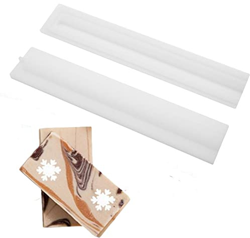 Snowflake Tube Column Silicone Soap Mold Embed Soap Making Supplies Tool Heart Shape Candle Mold Set Soap Mould