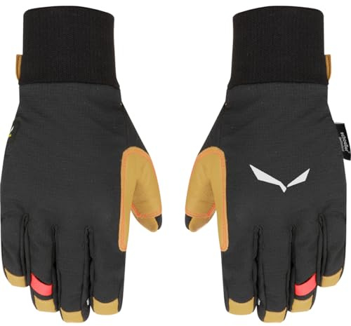 Salewa Ortles Durastretch Merino Handschuhe Damen, Schwarz, 6/S