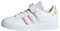 adidas Grand Court 2.0 Shoes Children Tennisschuhe, Cloud White/Iridescent/Cloud White, 34 EU