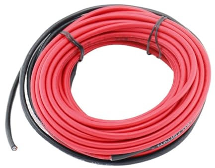 SHYISY Système de câble Chauffant au Sol à Double conducteur, 2400W, 129M, for économie d'énergie, système de Protection Contre Le dégivrage du Toit et des gouttières, HC2400D