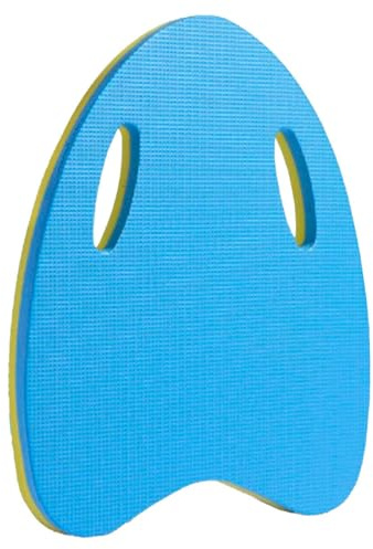 Tradineur - Tabla de natación - Fabricado en Goma Eva - Forma Ovalada - Ideal como Apoyo en la natación - 40 x 32 cm - Color Aleatorio