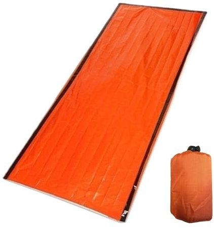 Sleeping Bag, Rescue Blankets, Reusable Survival Sleeping Bag, Blankets, Survival Equipment, Cold Protection, Survival Bivvy Bag, Survival Bivouac Bag, Rescue Blankets