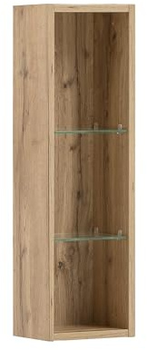 Schildmeyer Regal Duo 140239, Eiche Landhaus Dekor, 21,6 x 16 x 70,7 cm
