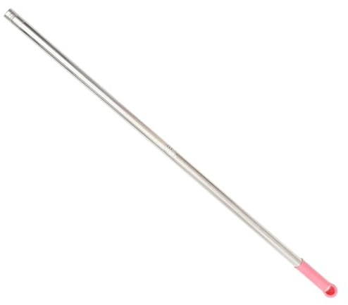 EXCEART Palo de Escoba Acero Inoxidable 19 Mm Mango de Repuesto Compatible Cabezales de Escoba para Limpieza Doméstica y Comercial, Accesorio Duradero para Fregonas y Color Aleatorio
