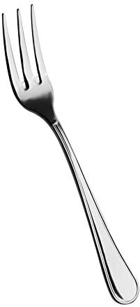 Salvinelli Queen Forchettone da Cucina Acciaio Inox 18/10, Forchetta Grande da Cucina Spessore 2,5 mm, Made in Italy, Finitura Lucida