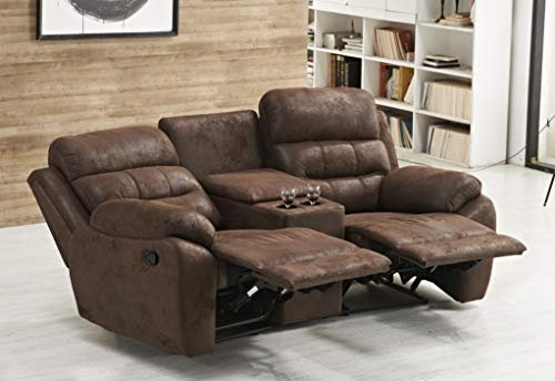 Mapo Möbel Microfasersofa Kinosofa Fernsehsofa 5131-Cup-2-VF03