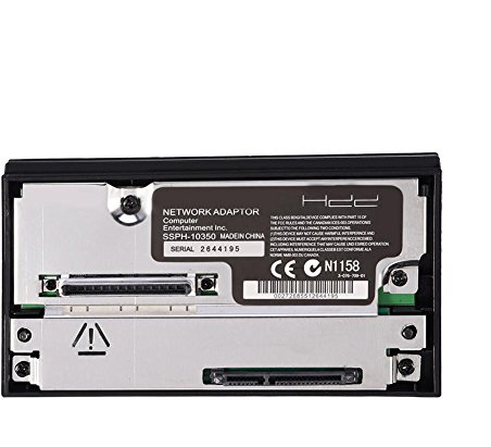 Diyeeni Adaptateur réseau SATA/HDD pour Sony Playstation 2, Interface SATA Disque Dur Adaptateur de Disque Dur Jeux Accessoires pour Sony PS2