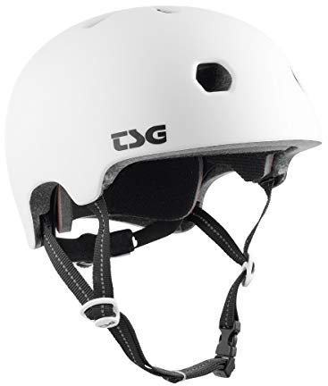 TSG Meta Skate- und Fahrradhelm mit Einstellsystem, für Radfahren, BMX, Skateboarden, Rollerblading, Roller Derby, E-Boarding, E-Skating, Longboarding, Vert, Park, S/M