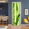 ZOOINB 3D Türaufkleber 77X200Cm Türtapete Selbstklebend Türposter - Grüner Bambus Kreativ Fototapete Türfolie Poster Tapete Meer Aufkleber Diy Schlafzimmer Wandbild Pvc Wasserdichte Tapete