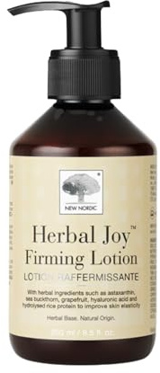 New Nordic Herbal Joy Firming Body Lotion with Shea Butter for Hydrated Skin, Smoothing, Firming, & Nourishing Formula for a Youthful Glow, 250ml