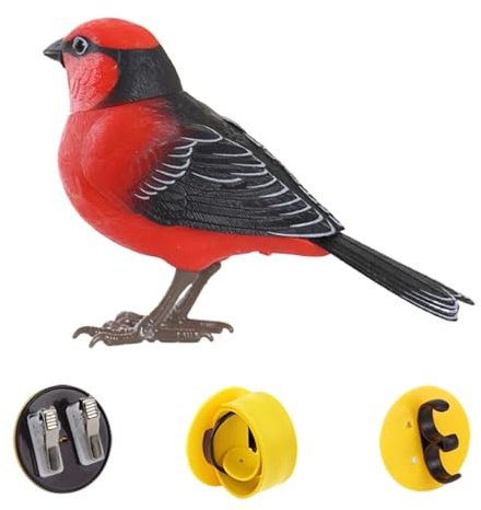 Juguete de pájaro electrónico,Pájaro robot realista con música | Lindas mascotas electrónicas para adolescentes, niñas, hombres, mujeres, marido, esposa, abuela, abuelo y juventud