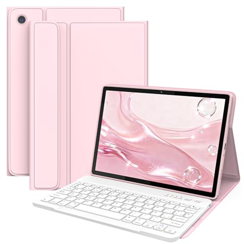 BQSS Funda con Teclado para Samsung A11+ 11 2025/A9+ 11 2023