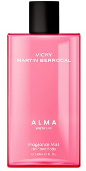 Vicky Martín Berrocal Alma Body Mist 235ml – Bruma Perfumada Floral con Jazmín, Rosa y Notas Dulces