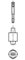 DORMA DORMA Ferme-porte de sol à profil plat 12,7 mm
