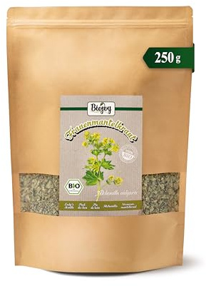 Biojoy Tisane d'Alchémille BIO (250 g), séchée et coupée (Alchemilla vulgaris)