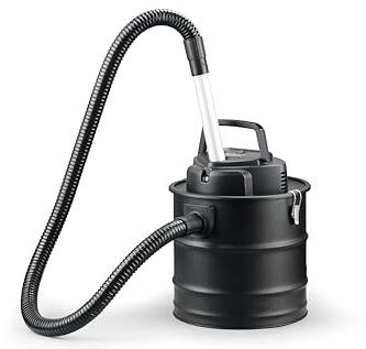 Valo Aspiradora de Cenizas (aspiradora de Chimenea con función de soplado, aspiradora en seco con Filtro Hepa, aspiradora para Estufa, 1.600 vatios, 20 litros, Dimensiones: 30 x 30 x 36 cm, Negro)