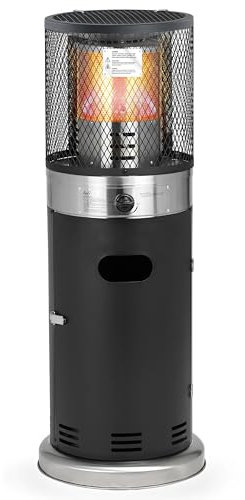 Bali OUTDOORS Lounge - Riscaldatore a pavimento da 7,3 KW, a gas, con set regolatore di pressione del gas 30 mbar e tubo 50 cm