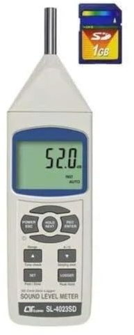 Sound Decibel Meter/Certified Sound Level Meter (Range: 30 to 130 dB)/ Class 1 Noise Detector/db Meter/Professional Sound Level Meter for Industry, Vocational Training Center Model: SL-4023SD
