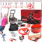 Fofana Ninja Warrior Obstacle Course for Kids Outside 65 FT - Ninja Slider Included - Largest 11 Ninja Course Obstacles - Climbing Ladder, Spinning Wheel, Gym Ring