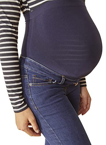 Vertbaudet Umstands-Jeans mit Stretch-Einsatz, Slim-Fit Mehrfarbig 42