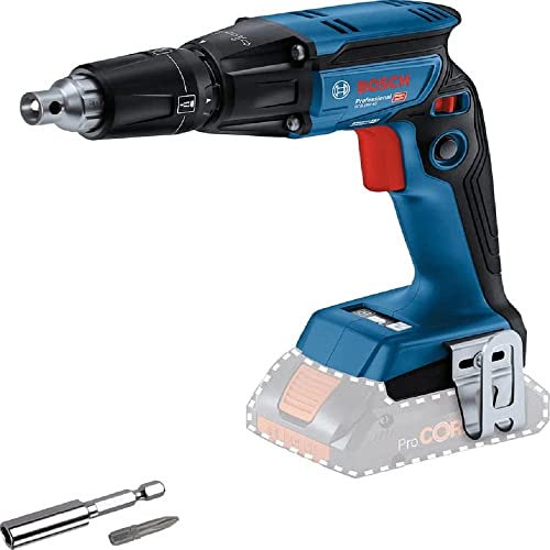 Bosch Professional 18V System GTB 18V-45 - Atornillador a batería para construcción en seco (0-4500 rpm, sin batería, en caja), Azul
