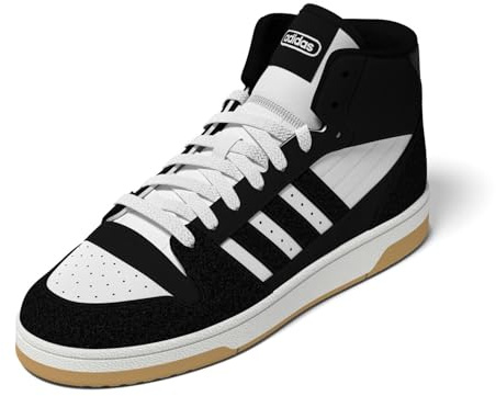 Adidas Men's Turnaround Mid Top, Black/Black/Cloud White, 13