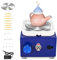 SenDeluz Töpferscheibe Elektrisch, Mini Electric Pottery Wheel 2000 U/min Einstellbare Geschwindigkeit mit Abnehmbarem ABS-Becken und 6,5/10 cm Drehteller, Töpferscheibe mit Tonformwerkzeug Geliefert