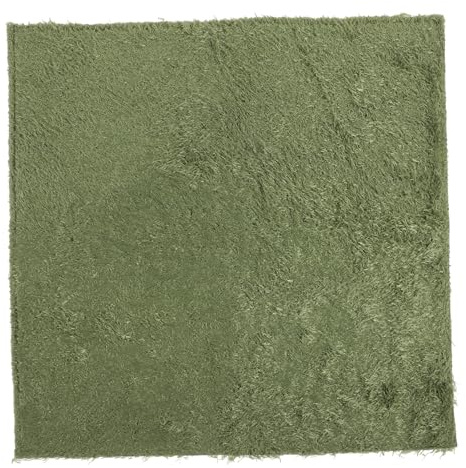 Toyvian Tappeto Vegetale per Tartarughe di Terra in Fibra e Spugna, Antipolvere e Facile da Pulire, Come Prato per Tartarughe di Terra per Terrario e Rettili