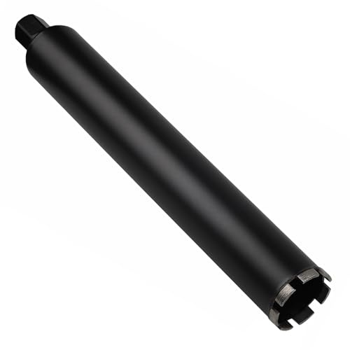 CPROSP 1 ¼ tum UNC-borrkrona för kärnborr/kärnborr, för våtskärning Ø 72 mm, längd 420 mm, kärnborr för betong, armerad betong, murverk och sten