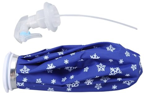 JTLB Bolsa de Hielo Reutilizable para Enfriar Músculos, Bolsa Fría con Tapa de Boca Ancha y Boquilla para Deportes Después del Entrenamiento, Ideal para un Enfriamiento Rápido