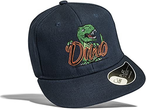 Baddery Cap Dinosaurier Jungen : Dino T-Rex - Kinder Kappe Jungs Mütze Kostüm (One Size)