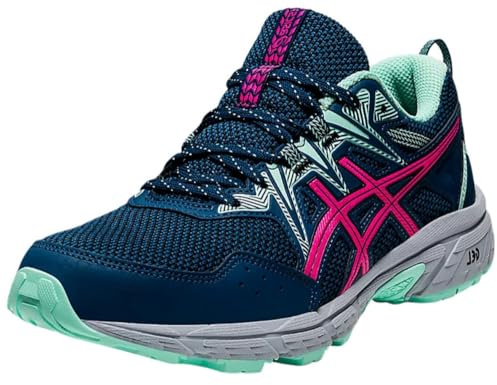 ASICS Gel-Venture 8 Mako Blue/Pink Glow 6.5 D - Wide