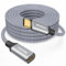 CLEEFUN USB C Verlängerung 4M, Unterstützt 5Gbps Sync 100W Lade USBC Verlängerung für iPhone 16/15 Pro Max, MacBook Pro/Air, für Samsung Galaxy S25 S24 S23, XPS 15/13 usw