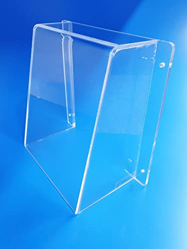 Protector grande 197x225mm. para portero automático timbre metacrilato exterior protege lluvia