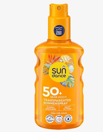 SUNDANCE Sonnenspray transparent LSF 50+, 200 ml