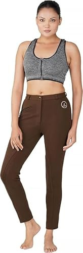 Horse Riding Ladies Soft Stretchy JODPHURS/Jodhpurs JODS (UK-12) (UK, Waist, 30, Regular, Regular, 30, Brown) (UK, Waist, 30, 30, Brown)