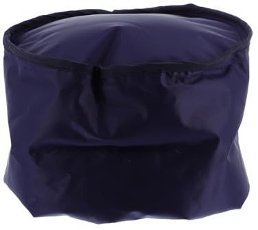 SWOOMEY Cuffia per Terapia a Freddo Tessuto Blu, Impacco Freddo Riutilizzabile per Testa e Spalle, Cuffia Ghiaccio Freezable per Sollievo Mirato e Medica