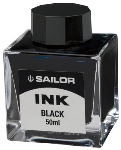Sailor 13-1007-220 Füllfederhalter, Farbstoffflasche, 50 ml, Schwarz