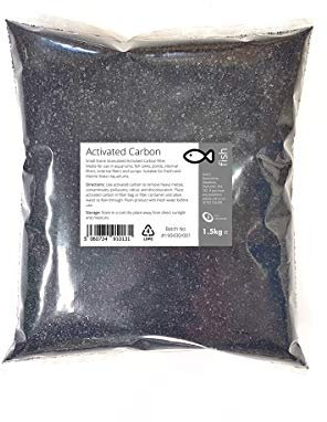 Intralabs Activated Carbon 1.5kg - Small Charcoal Granules Fish Tank Filter Media Aquariums