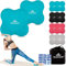 Yoga-Knie-Pad 2er Pack Kniekissen mit Transportbeutel+Trainingsanleitung PDF Maximale Entlastung und Unterstützung der Knie Handgelenke und Ellbogen Knieschoner 20 x 20 cm Fitness Pilates BLAU