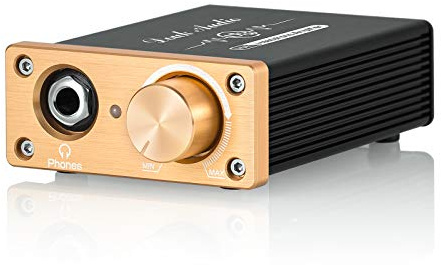 Douk Audio U3 Headphone Amps, Mini Hi-Fi Amplifier for Home Desktop PC 6.35mm / 3.5mm Headsets, Class A, RCA Input, DC 5V