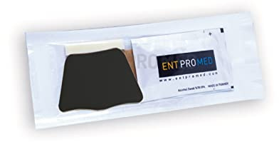 Aluminium External Nasal Splint - Black Colour - a Kit, Post Nasal Surgery, Rhinoplasty, Septoplasty, ENT Product. (Medium 41mm x 59mm)