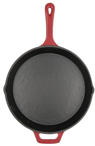 Quid Bidasoa Fierro Sarten Hierro Esmaltado 26cm Rojo