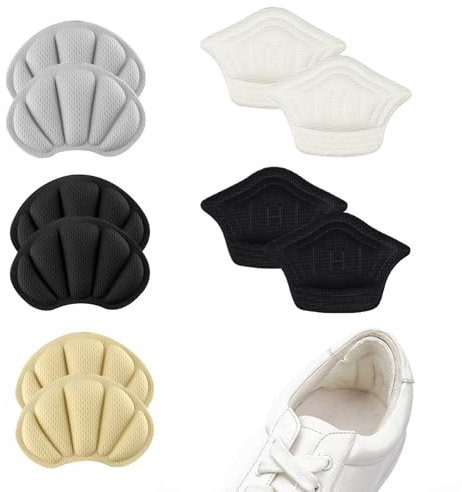 RTRTGS 5 Paia Proteggi Tallone,Protezioni per Talloni Scarpe. Salva Tallone per Scarpe.Talloni Autoadesive per Sneaker Troppo Grandi Schiena.Sollievo Dolore,Donne Uomini Cura dei Piedi