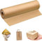 30cmX30M Braun Kraftpapier Packpapier Rolle Natürliches Recyclingpapier Kraftpapierrolle Ideal für Kunsthandwerk, Kunst, Geschenkverpackung Verpackung Post Versand Packgut Paket