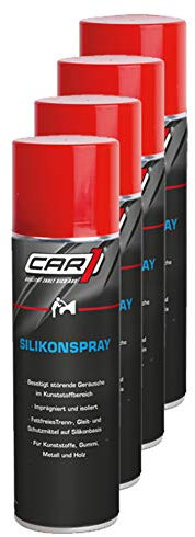 Unbekannt 4X Car1 Silikonspray Trennmittel Gleitmittel Schutzmittel Schutz Pflege