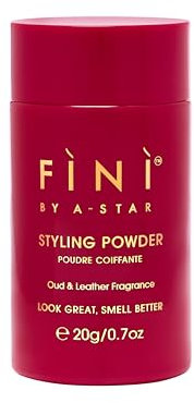 Fini By A-Star Styling Powder – Oud Fragrance, Matte Finish, Volumizing & Texturizing Hair Powder for Men, Easy to Wash Out, Non-Greasy