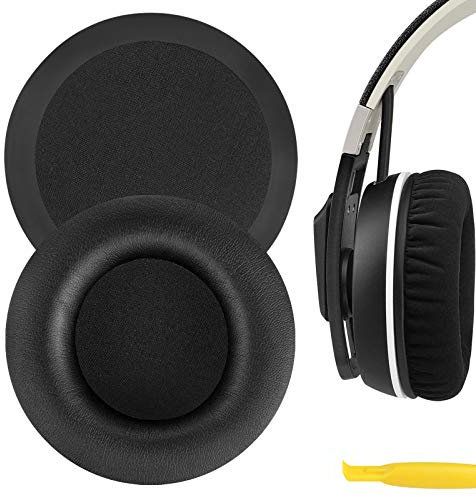 Geekria Replacement Ear Pads Compatible with Sennheiser Urbanite XL Over-Ear Headphones Ear Cushions, Repair Parts (Black)