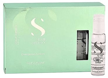 Alfaparf Milano | Semi di Lino Scalp | Energizing Lotion - Trattamento intensivo energizzante per capelli indeboliti, 12x10ml