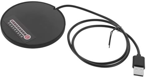 Alipis Scaldatazze Usb Per Scrivania Scaldatazze in Gomma Riscaldante Compatibile Con Tazze Mantiene Bevande Calde Facile Da Pulire